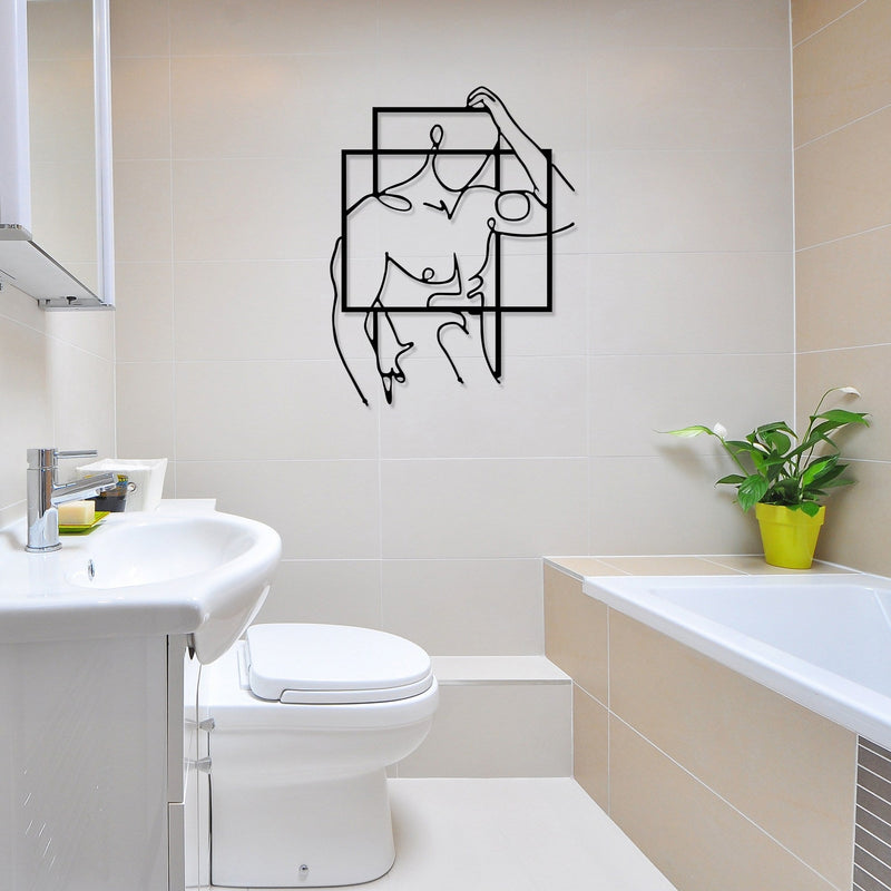 Accesoriu Iluminat Asi Home Fit Man, Negru, 39x51 cm