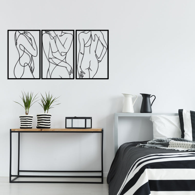 Accesoriu Iluminat Asi Home Sexy Lady 3, Negru, 103x50 cm