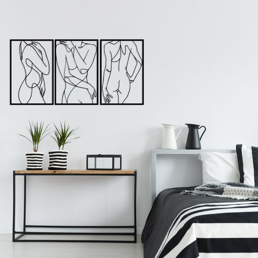 Accesoriu Iluminat Asi Home Sexy Lady 3, Negru, 103x50 cm