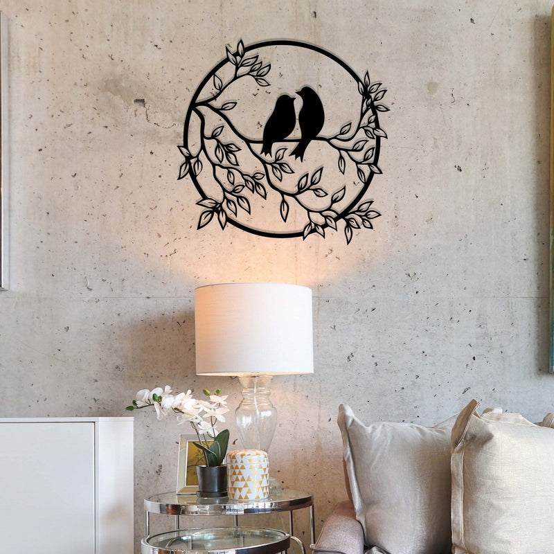 Accesoriu Iluminat Asi Home Birds In The Tree, Negru