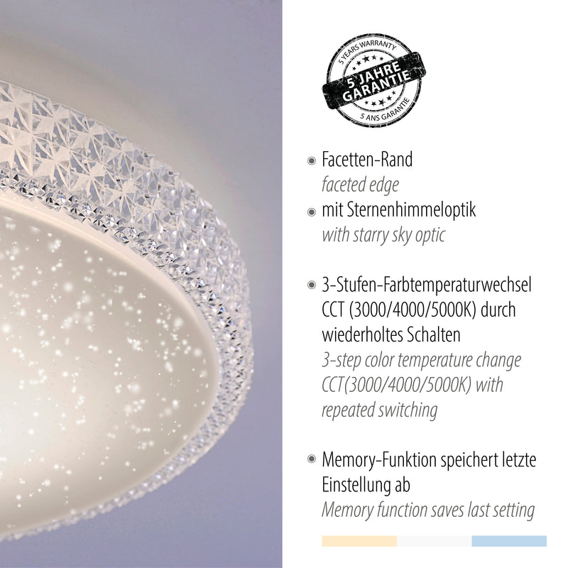 Plafoniera Paul Neuhaus FRIDA LED Transparent