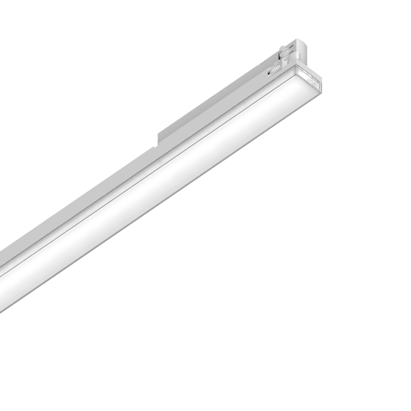 Proiector pe Șină Ideal Lux Display, Alb, LED, Ø56.5 cm, H6.2 cm