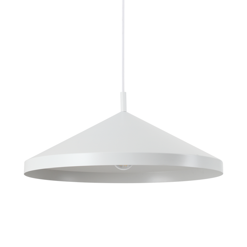 Lustră Ideal Lux Yurta, Alb, 1xE27, Ø50 cm