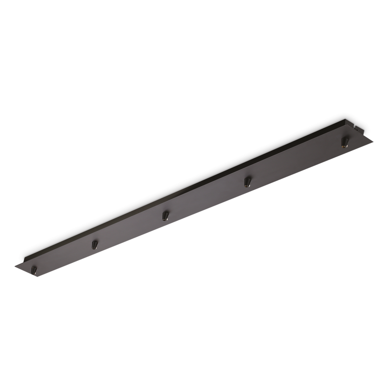 Componentă Iluminat Ideal Lux Rosone, Negru, Ø120 cm, H4.3 cm