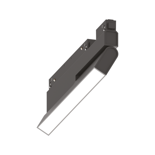 Profil LED Ideal Lux Ego, Negru, LED, Ø28.4 cm, 7W, H8.1 cm