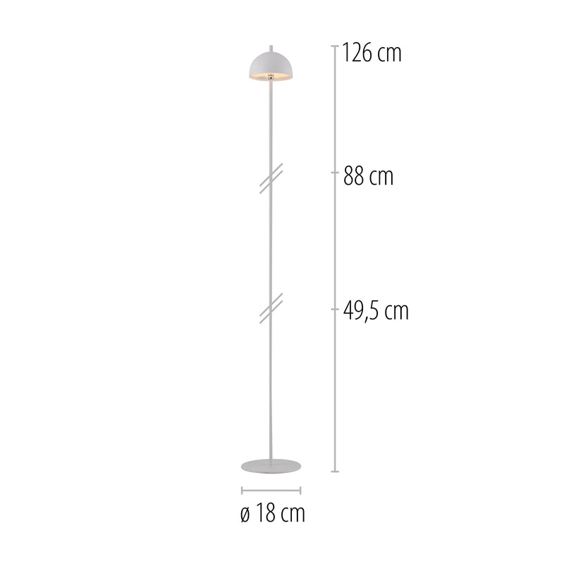 Lampadar Paul Neuhaus BELLIS LED Alb