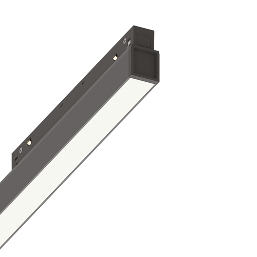 Profil LED Ideal Lux Ego, Negru, LED, Ø56.4 cm