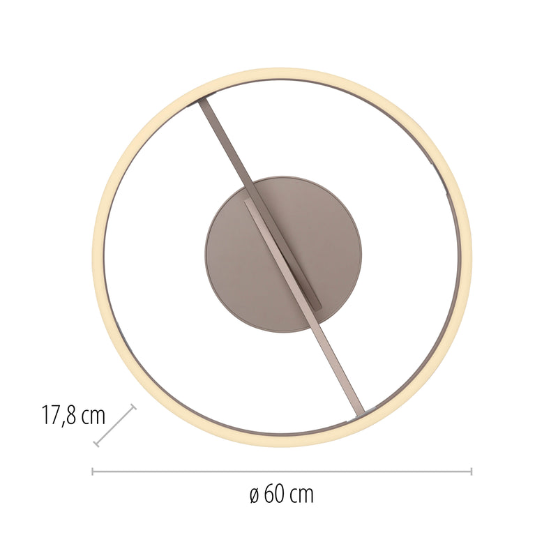 Plafoniera Paul Neuhaus PURE LOOP 2xLED Maro