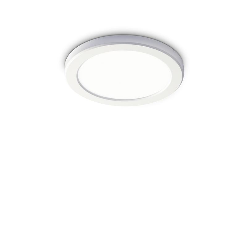 Plafoniera Aplicata/Incastrata LED AURA Ideal Lux, 20W, Alb, 22 cm, Round, 3000 K