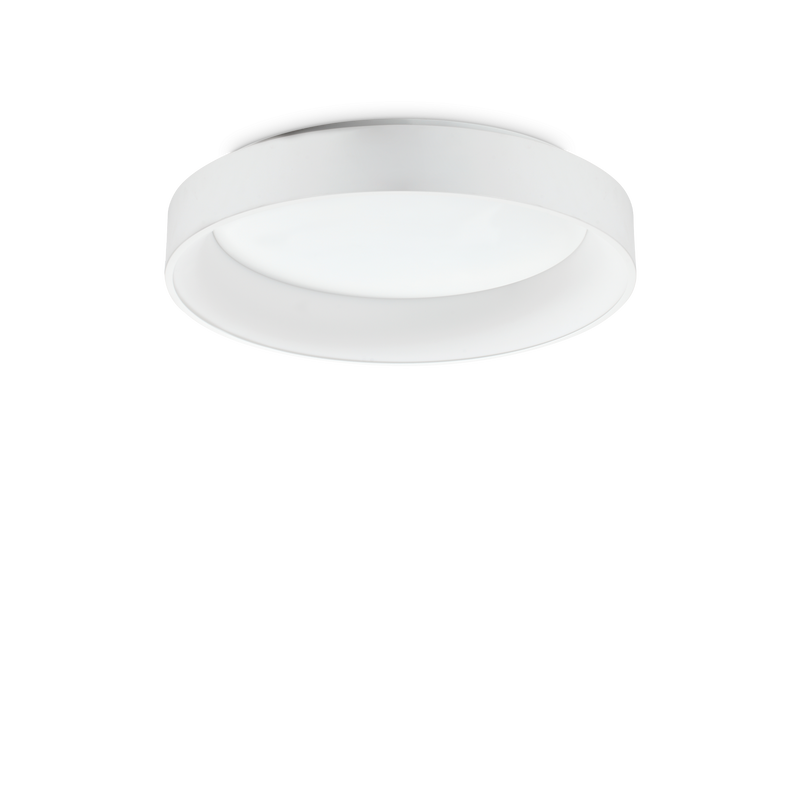 Plafonieră Ideal Lux Ziggy, Alb, LED, Ø59.5 cm