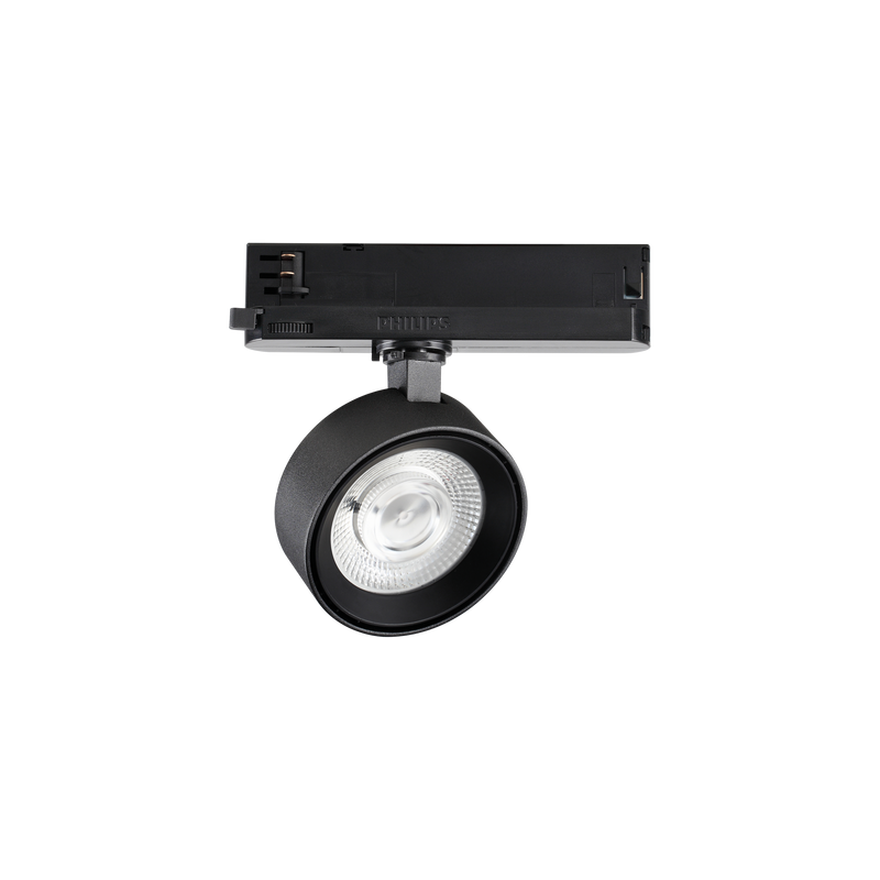 Proiector pe Șină Ideal Lux Pov, Negru, LED