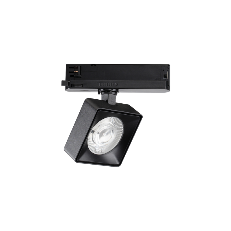 Proiector pe Șină Ideal Lux Pov, Negru, LED