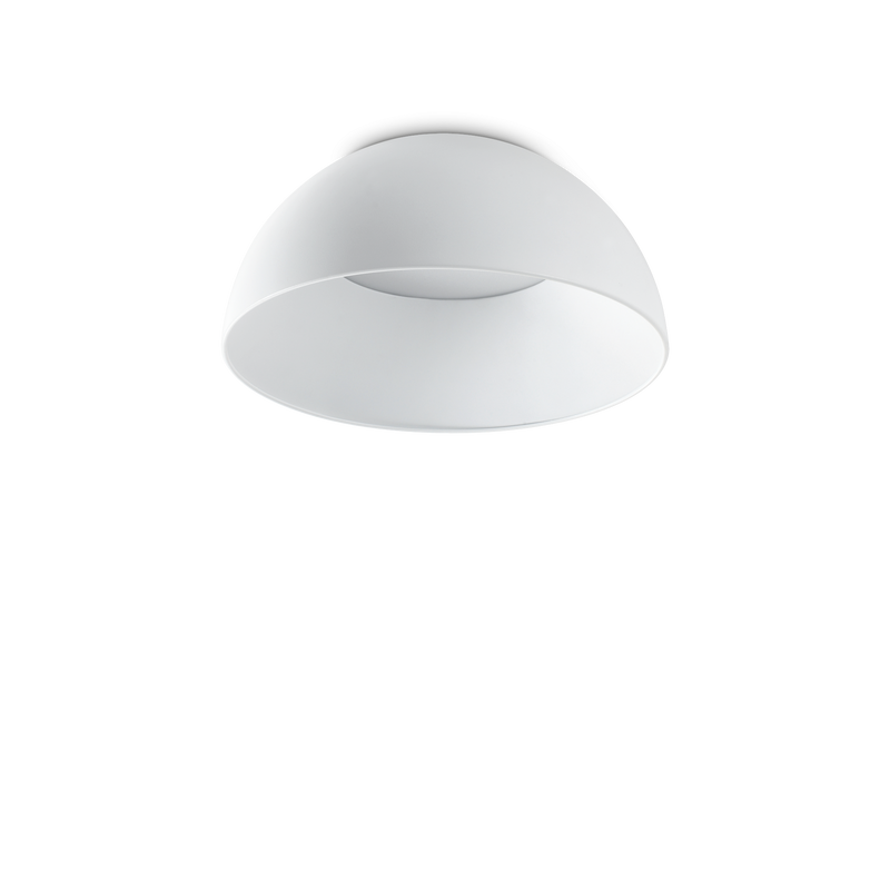 Plafoniera/Aplica COROLLA Ideal Lux, LED 24W, Alb, D 350 x H 160 mm, 3000 K