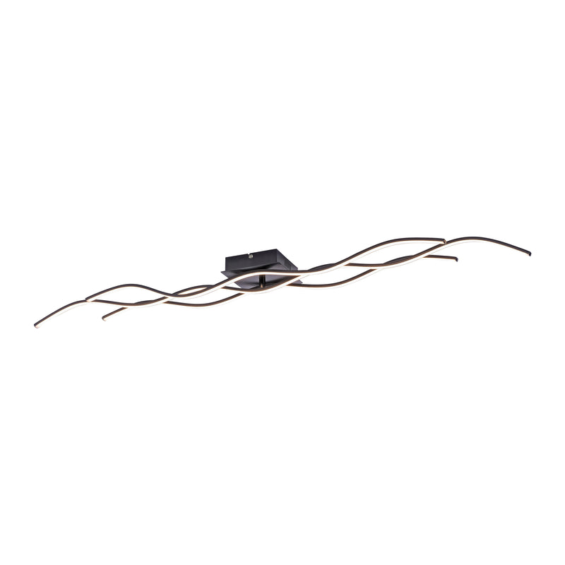 Plafoniera Paul Neuhaus WAVE 3xLED Negru