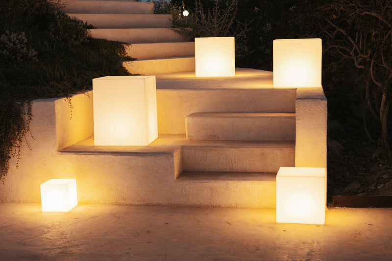 Lampa Exterior Newgarden CUBY LED Alb