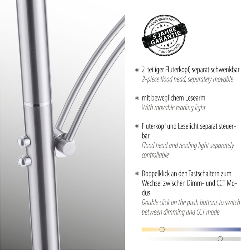 Lampadar Paul Neuhaus ARTUR 3xLED Otel
