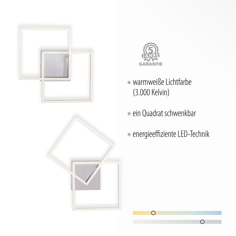 Plafoniera Paul Neuhaus IVEN 2xLED Otel