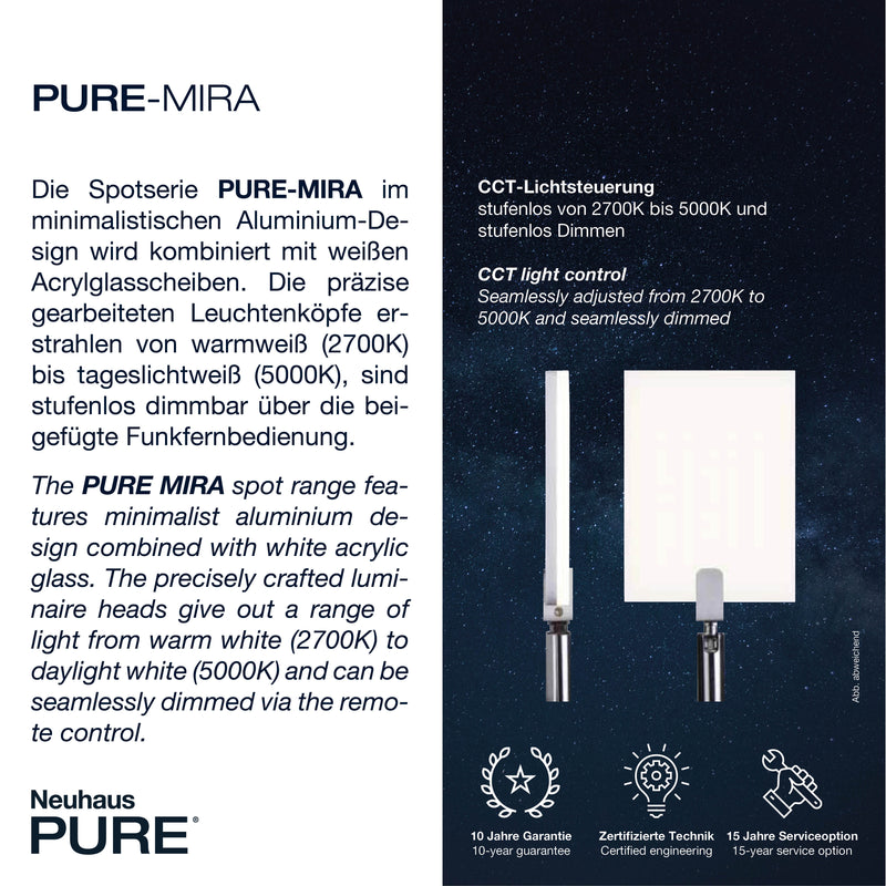 Plafoniera Paul Neuhaus PURE-MIRA 6xLED Negru