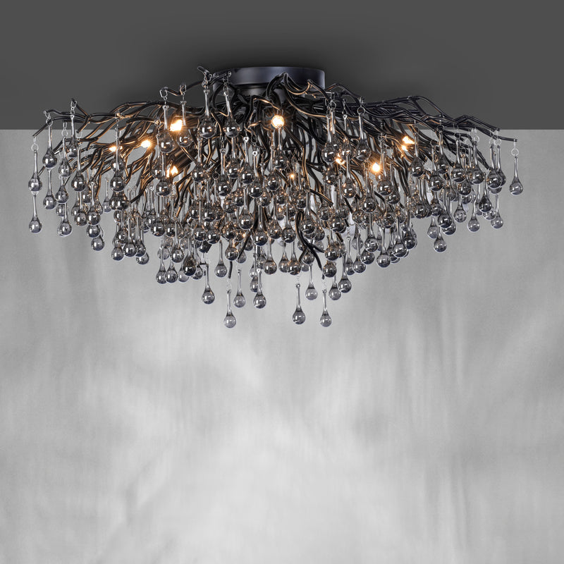 Plafoniera Paul Neuhaus ICICLE 14xG9 Negru