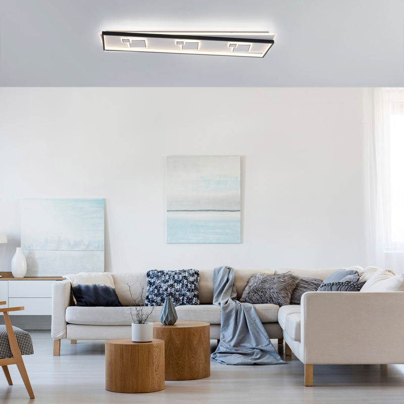 Plafoniera Paul Neuhaus MAILAK 8xLED Negru