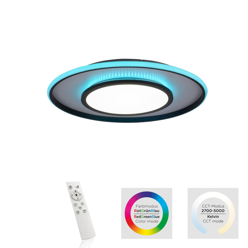 Plafoniera Paul Neuhaus ARENDA LED Negru
