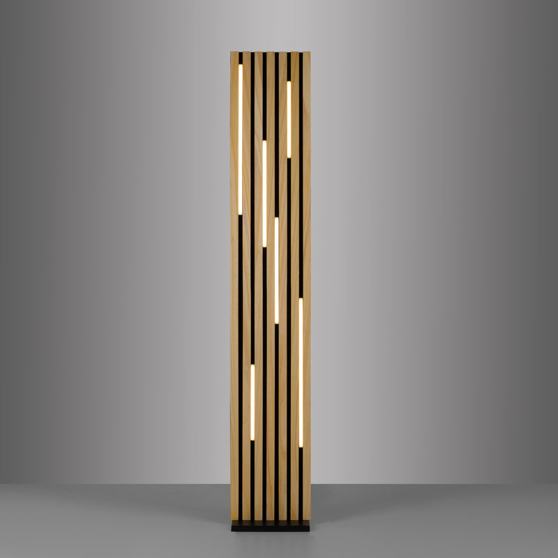 Lampadar Paul Neuhaus Q-AKUSTIK LED Lemn