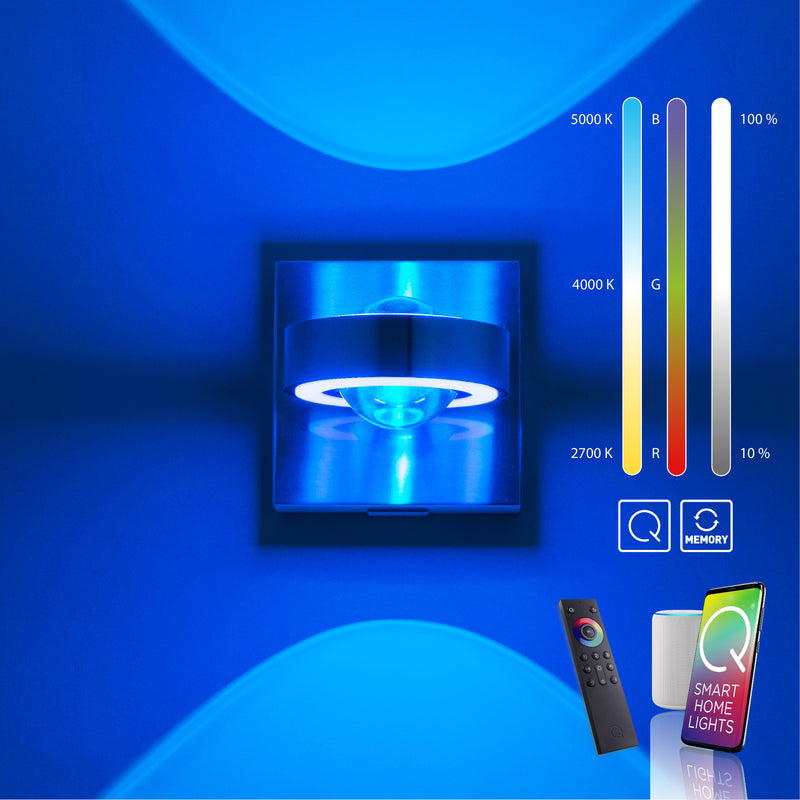 Aplica Paul Neuhaus Q-MIA 4xLED Aluminiu