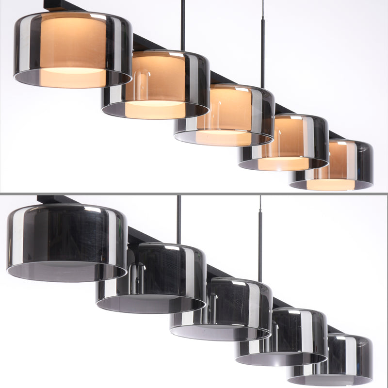 Lustra Paul Neuhaus RIKA 5xLED Negru