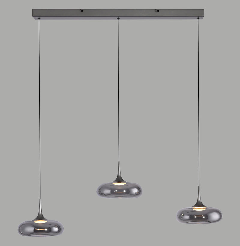 Lustra Paul Neuhaus POSH 3xLED Gri