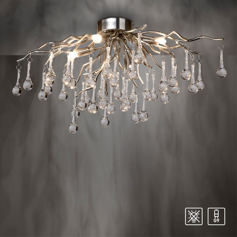 Plafoniera Paul Neuhaus ICICLE 4xG9 Otel