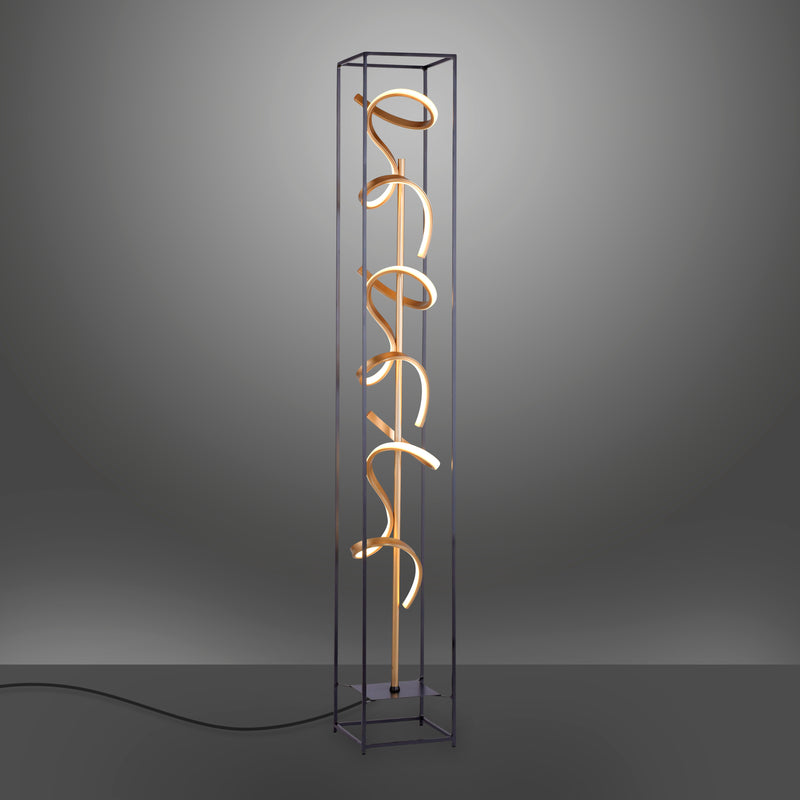 Lampadar Paul Neuhaus SELINA 3xLED Negru