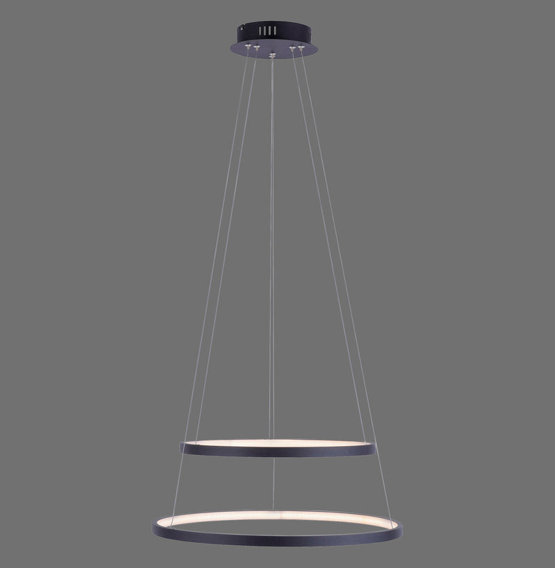 Lustra Paul Neuhaus CIRCLE 2xLED Antracit
