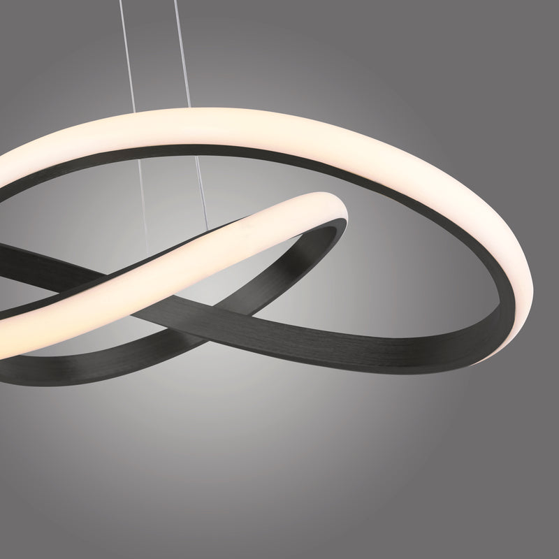 Lustra Paul Neuhaus MARIA LED Negru