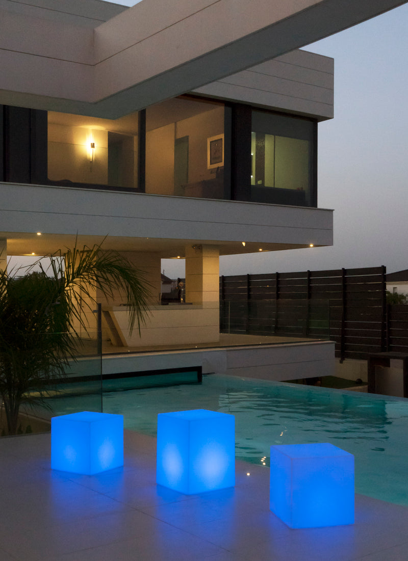Lampa Exterior Newgarden CUBY LED Alb