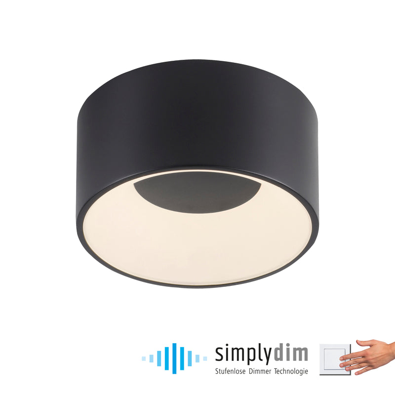 Plafoniera Paul Neuhaus TANIKA LED Negru