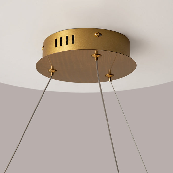 Lustra LED Maytoni KRONE P097PL-L45BS3K Brass & Cristal K9, 45W, 3000K