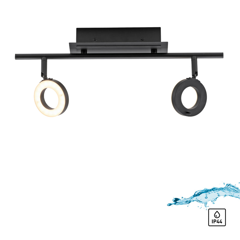 Plafoniera Paul Neuhaus SILEDA 2xLED Negru