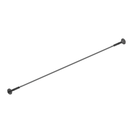 Profil LED Ideal Lux Tesi, Negru, Ø530 cm