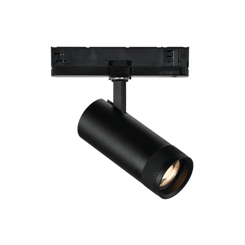 Proiector pe Șină Ideal Lux Eos, Negru, LED, Ø26.5 cm, 15W
