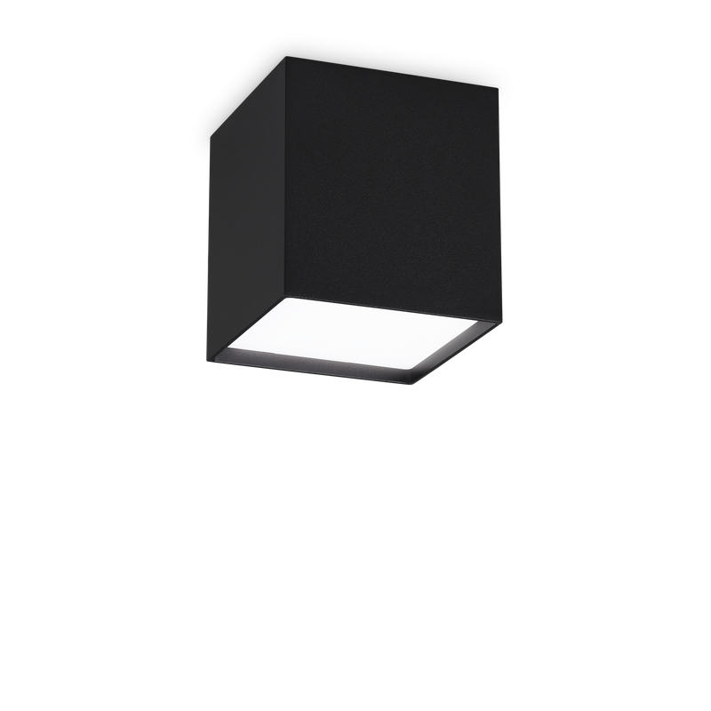 Plafoniera/Aplica KUBIKO Ideal Lux, LED 10W, Negru