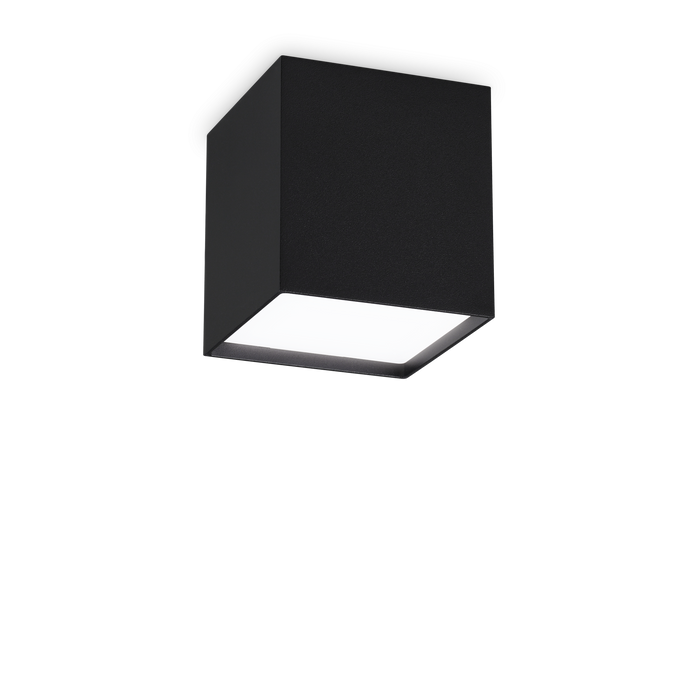 Plafoniera/Aplica KUBIKO Ideal Lux, LED 10W, Negru