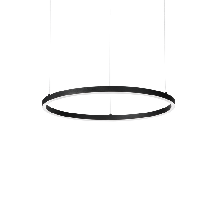 Lustra ORACLE SLIM Ideal Lux, 29W, D50, 3000K, DALI, Round, Negru