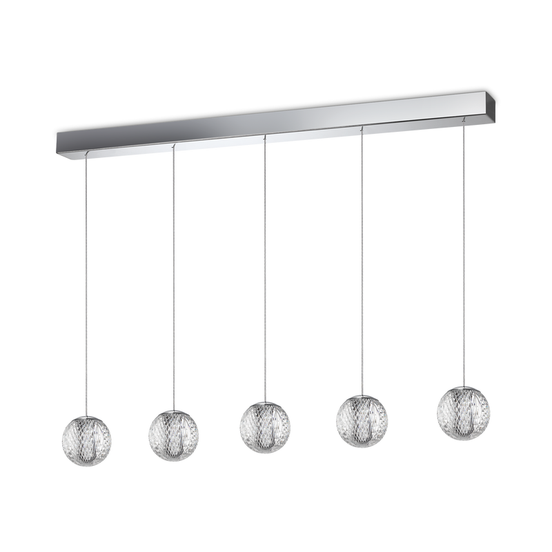 Lustra DIAMOND Ideal Lux, 0 27W, Transparent