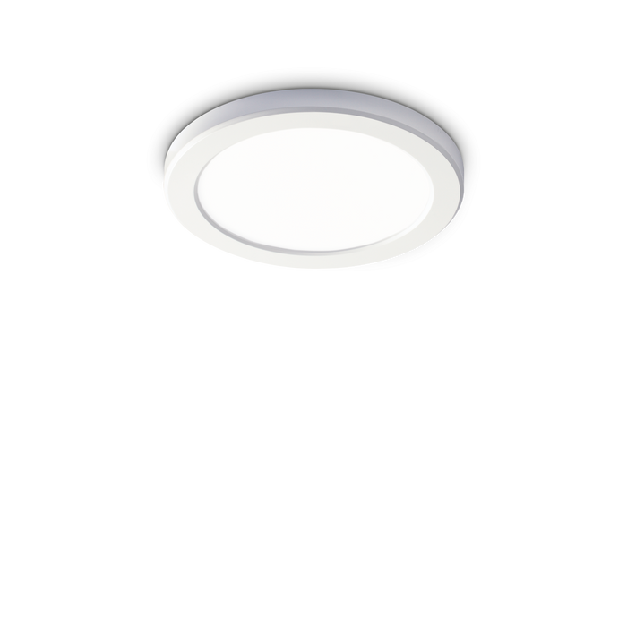 Plafoniera Aplicata/Incastrata LED AURA Ideal Lux, 20W, Alb, 22 cm, Round, 4000 K