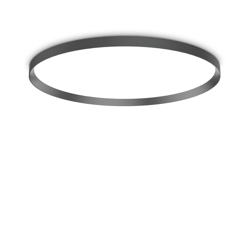 Plafoniera/Aplica FLY Ideal Lux, 65W, Negru, D90, 3000K