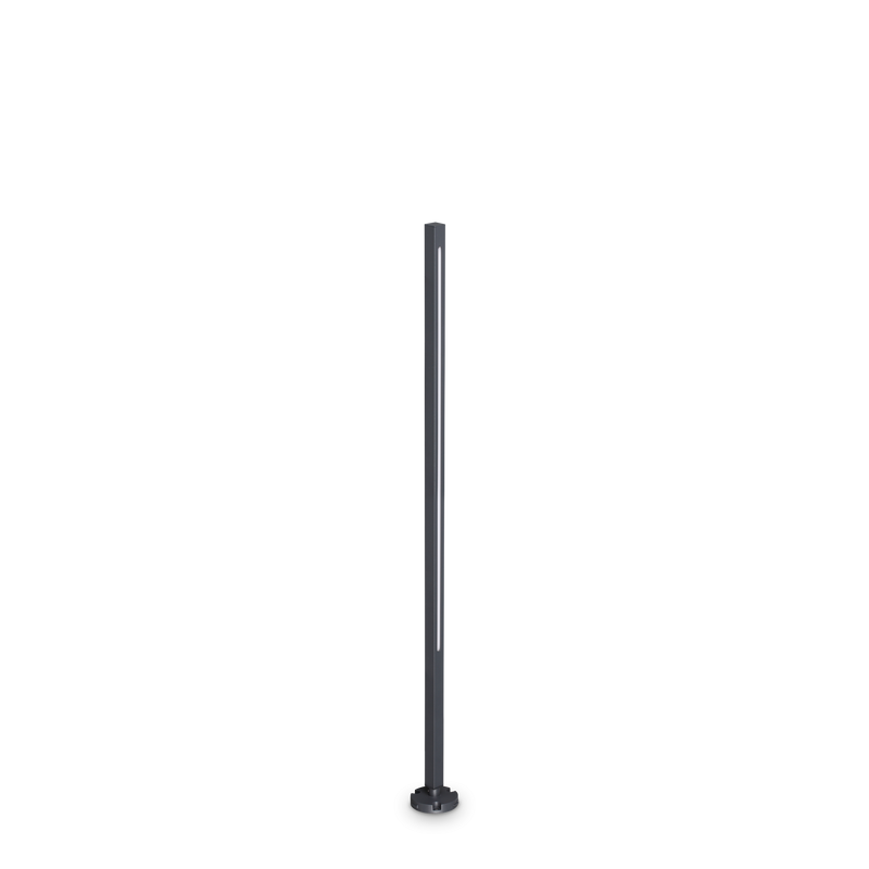 Lampadar JEDI Ideal Lux, 19W, Antracit, H120cm