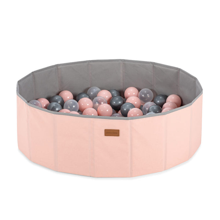 Loc de Joaca pentru Copii Piscina Pliabila cu 90 de Bile Asi Home Aktivite, 90- Pink Poliester 80X80X26 cm