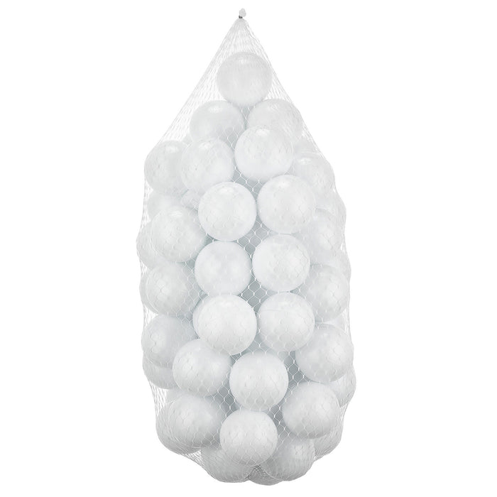 Set Mingii (50 Bucati) Asi Home Bubble Pops 50 - White Plastic 7X7 cm