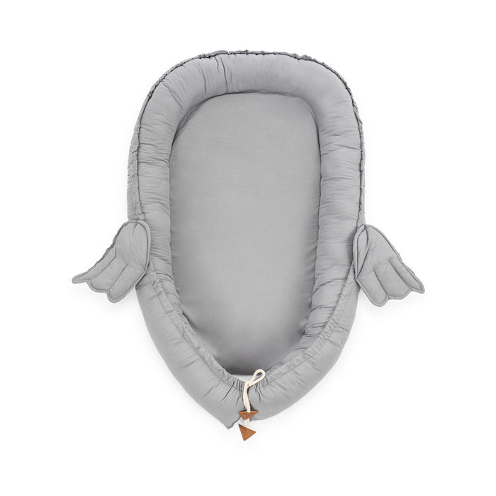 Patut Bebelusi Asi Home Babynest - Grey Bumbac 70X110X12 cm