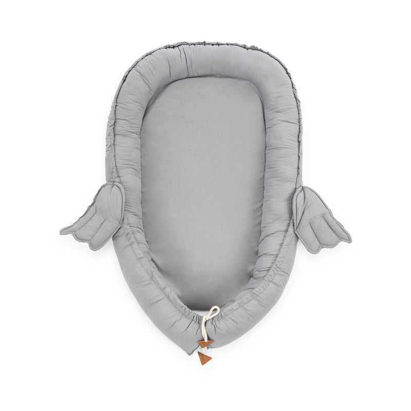 Patut Bebelusi Asi Home Babynest - Grey Bumbac 70X110X12 cm